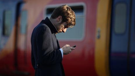 Man on platform