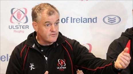 Ulster coach Brian McLaughlin