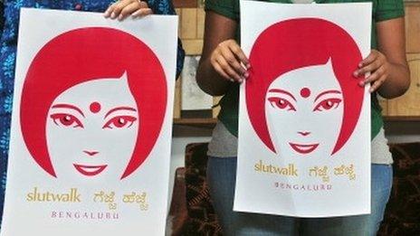 Slut walk posters