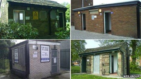 Former toilets in Stockport