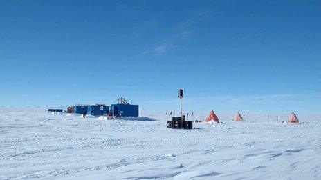 Equipment at Lake Ellsworth BAS