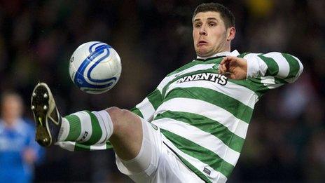 Celtic striker Gary Hooper