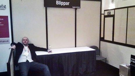 Blippar stand at end of CES