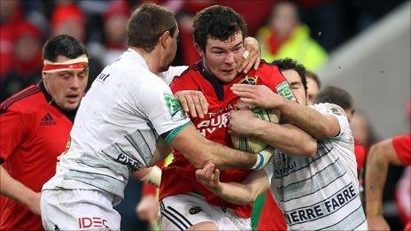 Thomond Park action