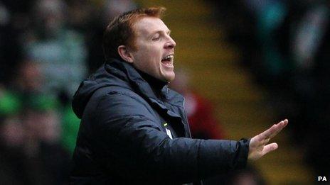 Celtic manager Neil Lennon