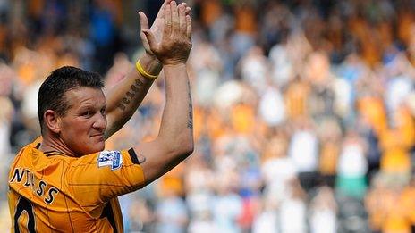 Dean Windass playing for Hull in 2009