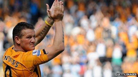 Dean Windass playing for Hull in 2009