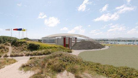 An architect's impression of the development