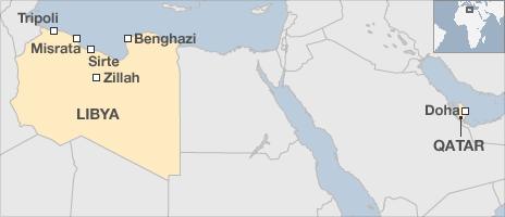 Libya map