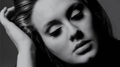 Cover of Adele's album, 21