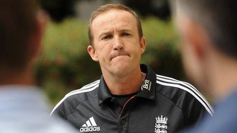 England team director Andy Flower