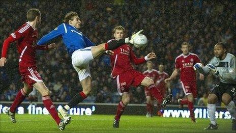 Rangers striker Nikica Jelavic