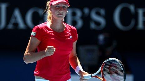 Ekaterina_Makarova at the Australian_Open