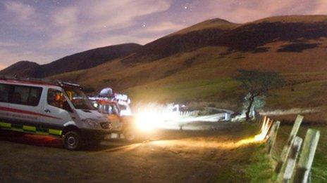 Keswick Mountain Rescue Team call-out