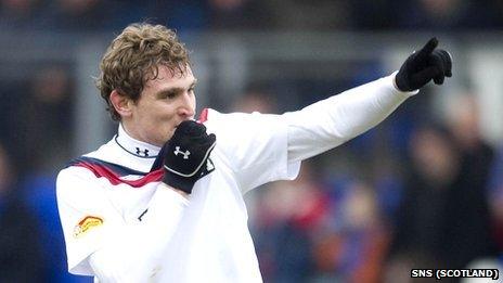 Rangers striker Nikica Jelavic