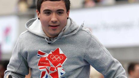 British Paralympic table tennis player Will Bayley