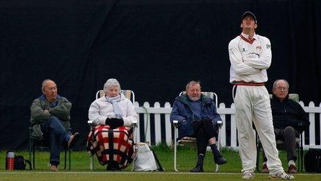 County cricket spectators