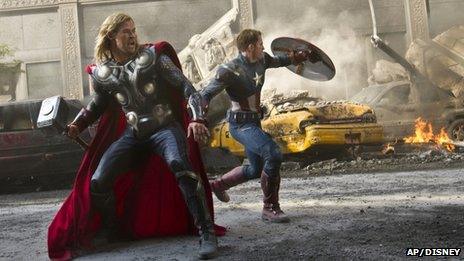 The Avengers. Pic: AP/Disney