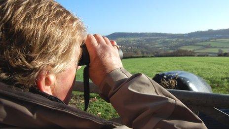 Frank Tunbridge in Edge, near Stroud