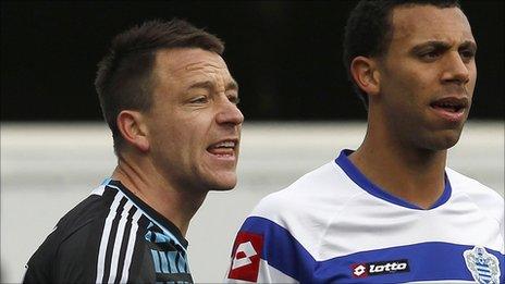 John Terry and Anton Ferdinand