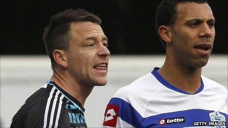 John Terry and Anton Ferdinand