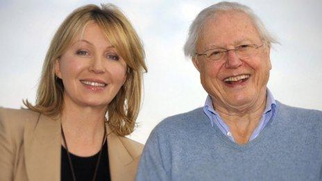 Kirsty Young and Sir Richard Attenborough