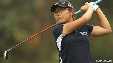 Lydia Ko at the 2011 Women's Australian Open