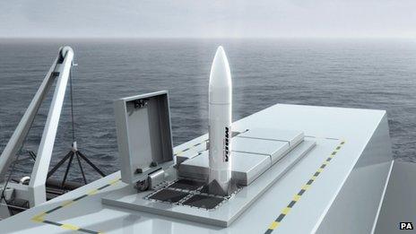 Sea Ceptor missile