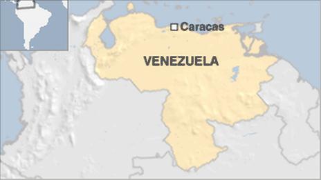 Map of Venezuela