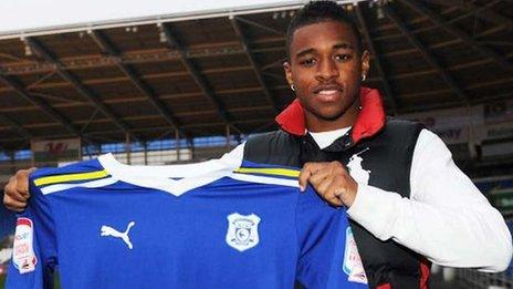 Kadeem Harris (photo courtesy of Pete Thomas/Cardiff City FC)