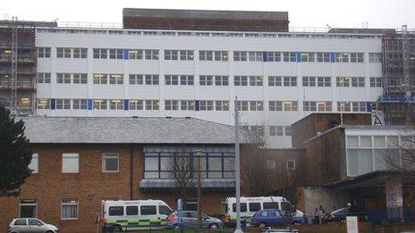 Singleton Hospital in Swansea