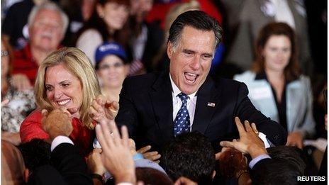 Mitt Romney after his Florida win