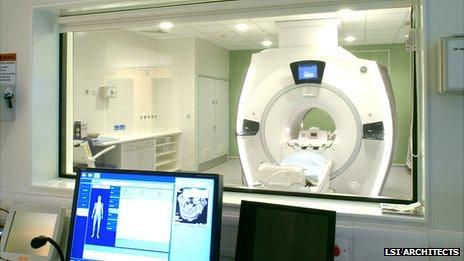 New MRI scanner at Norfolk and Norwich University Hospital