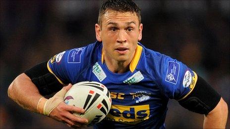 Kevin Sinfield of Leeds Rhinos