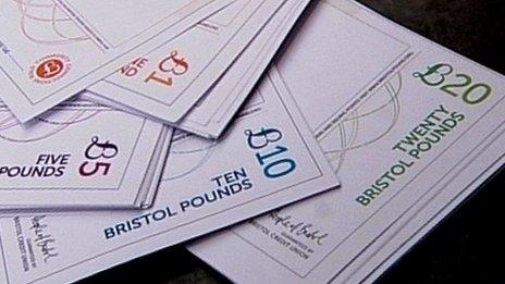 Designs for the new Bristol pound