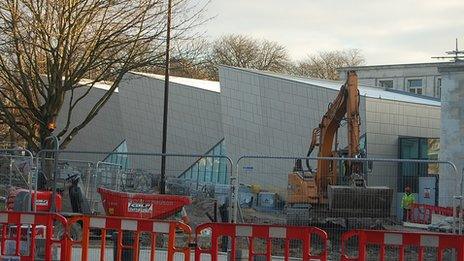 SeaCity Museum construction site