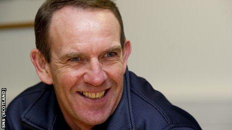 Kilmarnock manager Kenny Shiels