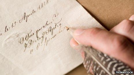 Handwritten letter