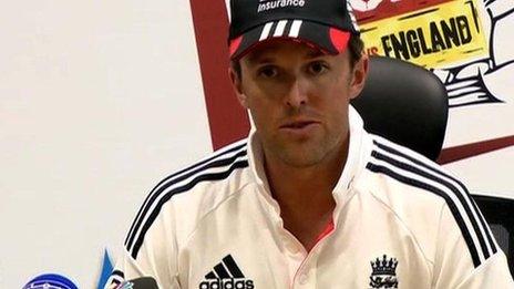 England bowler Graeme Swann