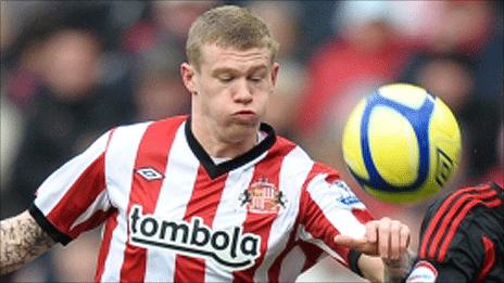 James McClean of Sunderland