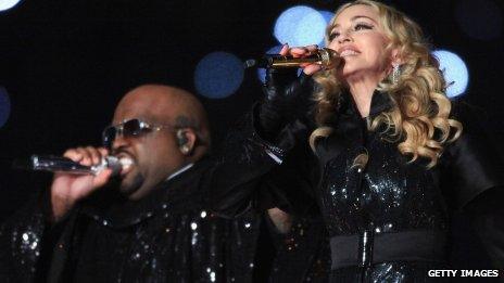 Cee Lo Green and Madonna