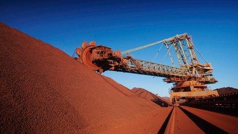 BHP Billiton Western Australia iron ore mine