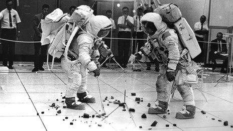 moon rock practice 13 Oct, 1969