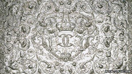 Silver table, photo courtesy of The Royal Collection © 2012, Her Majesty Queen Elizabeth II