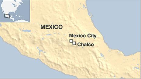 Map of Mexico