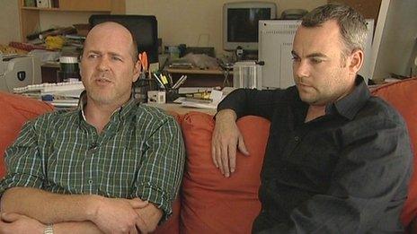 Phil and Gary Johnson