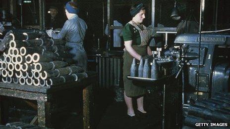 Munitions factory in UK