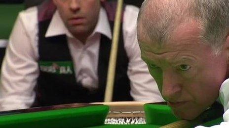 Former world champion Steve Davis