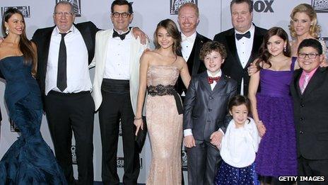 The cast of Modern Family