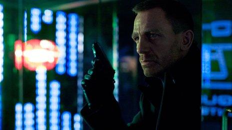 Daniel Craig as James Bond in Skyfall